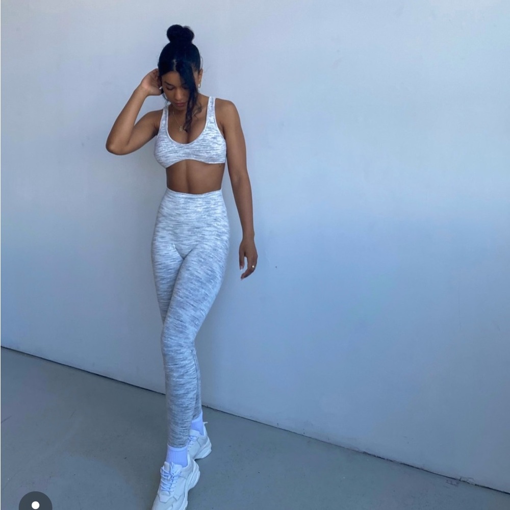 csb • marl scrunch leggings